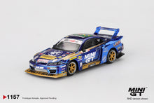 #1157 - Nissan Silvia (S15) LB-Super Silhouette #555 Team MINI GT Liberty Walk 2025 Formula Drift
