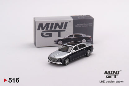 #516 - Mercedes-Maybach S680 (Cirrus Silver / Nautical Blue Metallic)