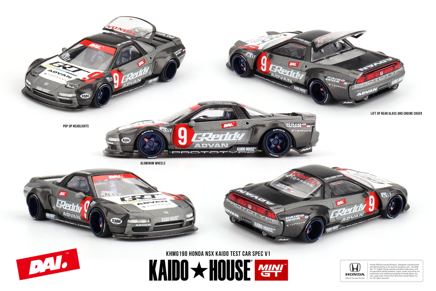 #190 - Honda NSX Kaido Test Car Spec V1