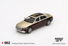 #962 - Mercedes-Maybach S 680 (Gold / Dark Red Metallic)