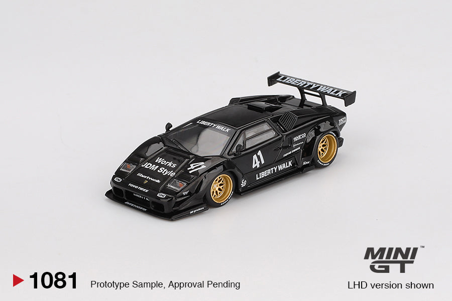 #1081 - Lamborghini Countach LB-WORKS (Black)