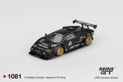 #1081 - Lamborghini Countach LB-WORKS (Black)