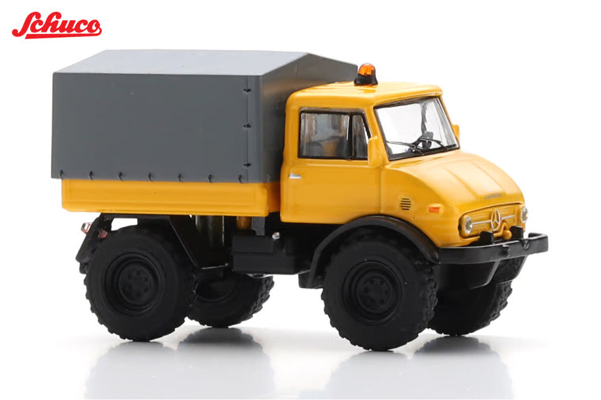 Mercedes-Benz Unimog U406 (Yellow & Grey)