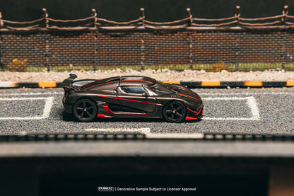 Koenigsegg Agera RS (Black Carbon Fiber / Red Accents)