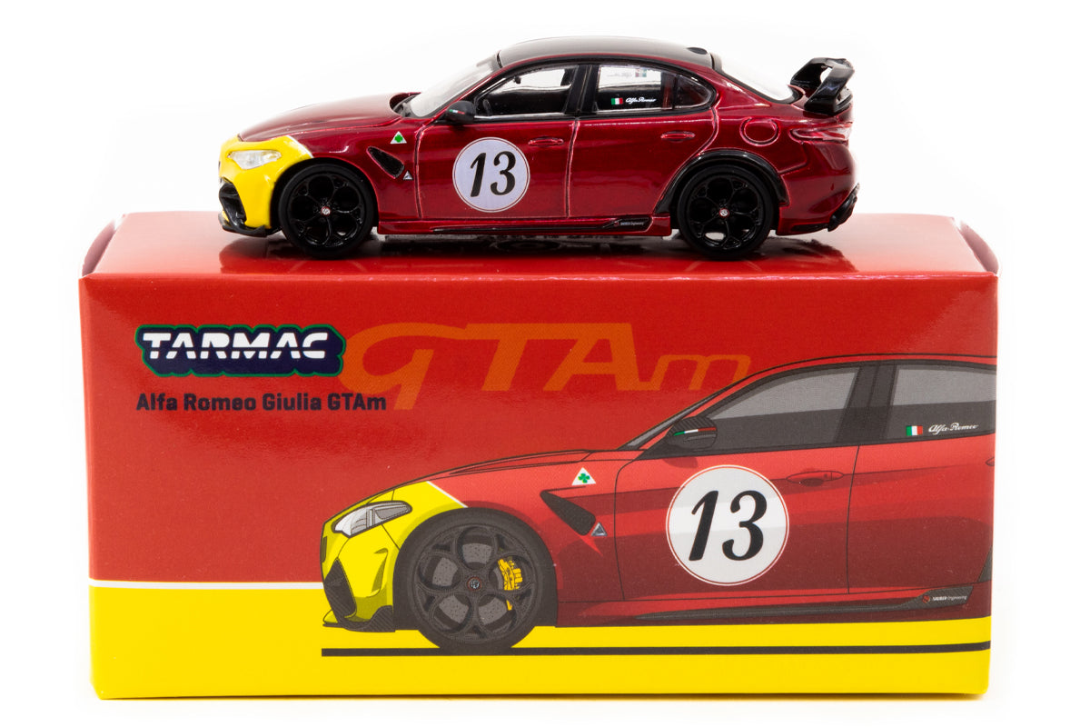 Alfa Romeo Giulia GTAm (Red / Yellow)