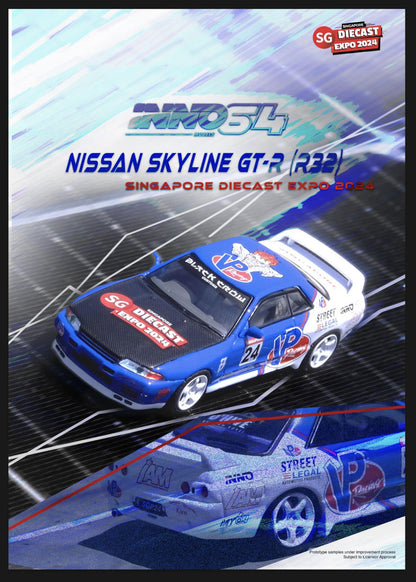Nissan Skyline GT-R (R32) - Singapore Diecast Expo 2024 Special Edition