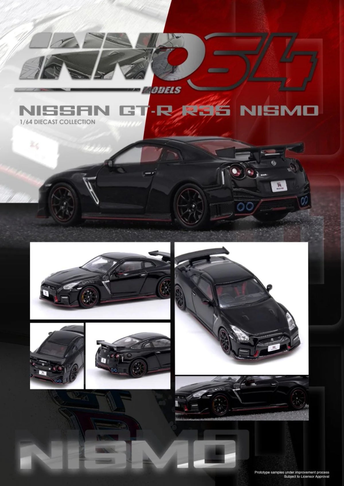 Nissan GT-R (R35) NISMO (Black) – Modelmatic