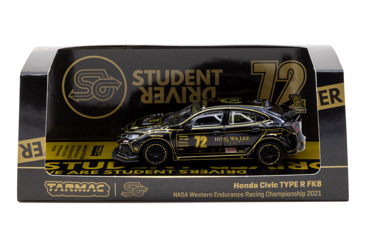 [Pre-Order] Honda Civic TYPE R FK8 - NASA Western Endurance Racing Championship 2021, Daniel Wu / Tazio Ottis / Will Wattanawongkiri / Patrick Chio