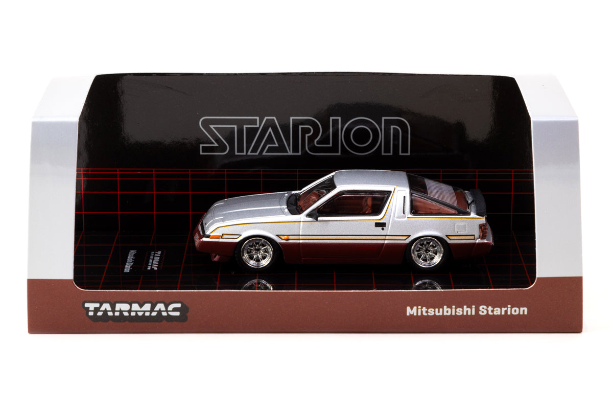 Mitsubishi Starion (Silver & Dark Red)