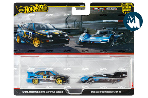 Car Culture Twin Pack - Volkswagen Jetta MK3 / Volkswagen ID R - Volkswagen