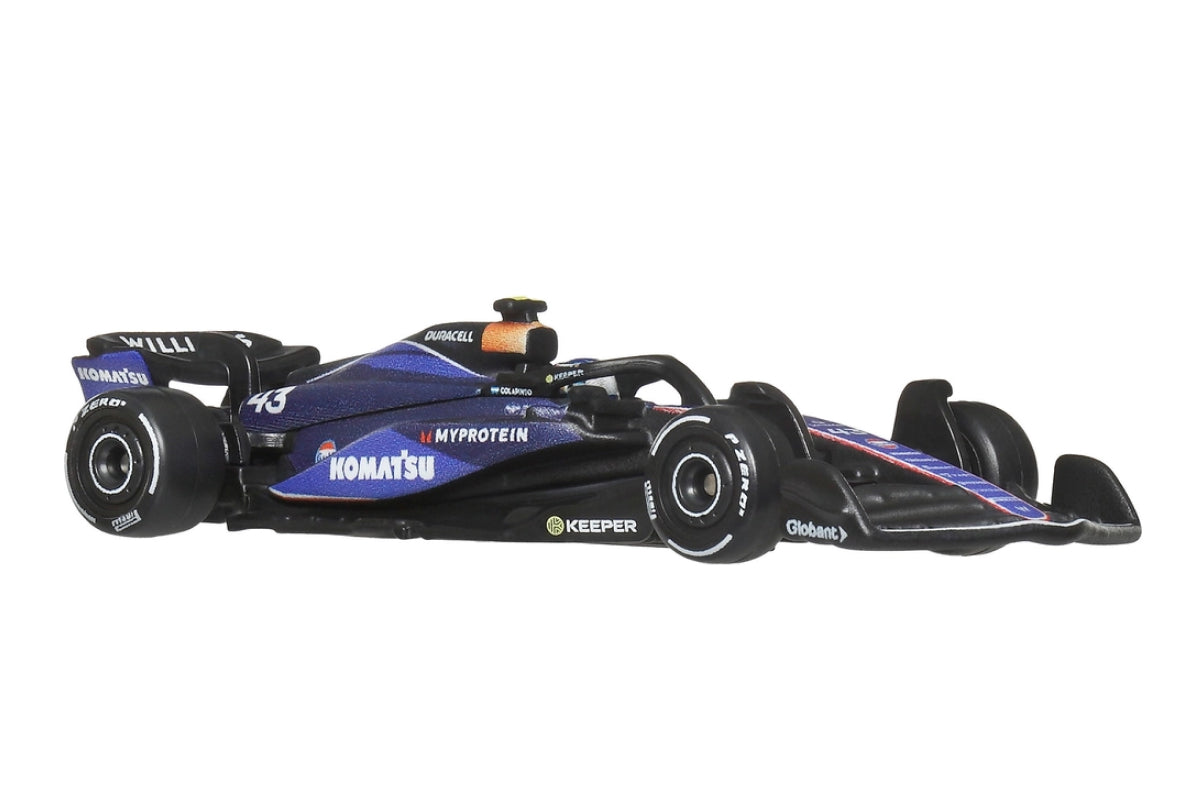 ミニカー Hot Wheels Racing 1/24 Williams F1 Hot Wheels Premium 2024 Formula 1 - Williams Racing F1 Team - FW46