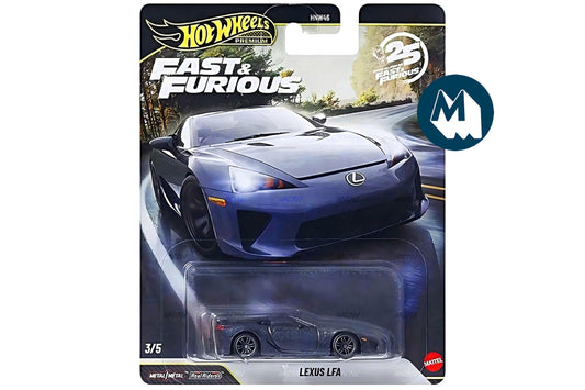 Hot Wheels Fast & Furious Premium 2026 Mix 4 / #3 - Lexus LFA (Pearl Grey)