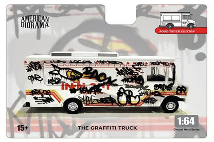 1:64 American Diorama Food Truck - Graffiti Style Truck (AD-70102)