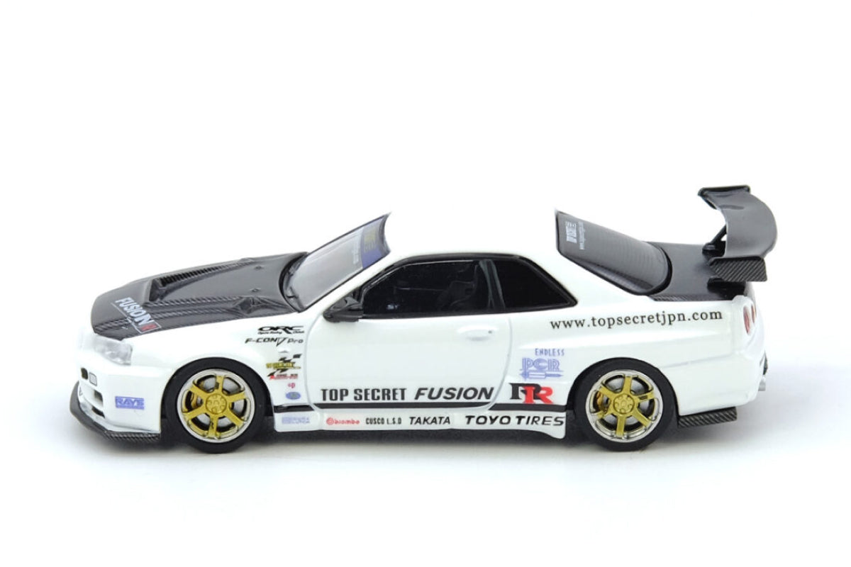Nissan R34 GT-R "Top Secret" (White)