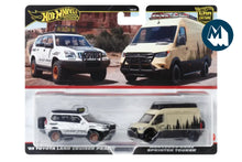 Car Culture Twin Pack - '05 Toyota Land Cruiser Prado / Mercedes-Benz Sprinter Tourer - Off-Road