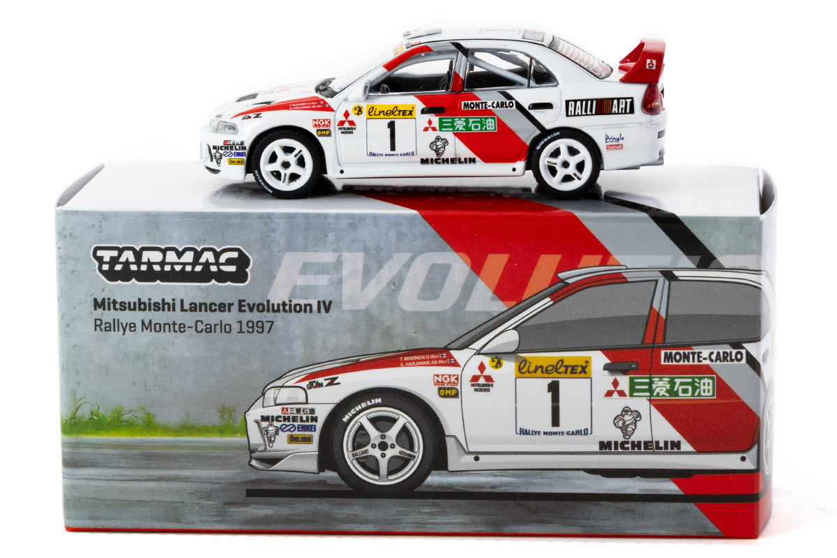 Mitsubishi Lancer Evolution IV - Rallye Monte-Carlo 1997, Tommi Mäkinen /  Seppo Harjanne