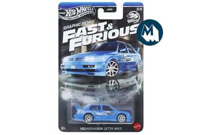 Hot Wheels Fast & Furious 2025 Mix 4 Graphic Remix