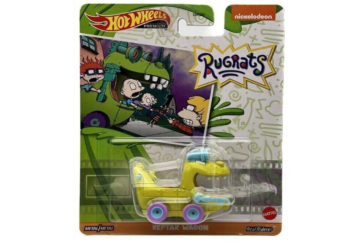 Hot Wheels Retro Entertainment 2023 Mix 2 / Reptar Wagon - Rugrats