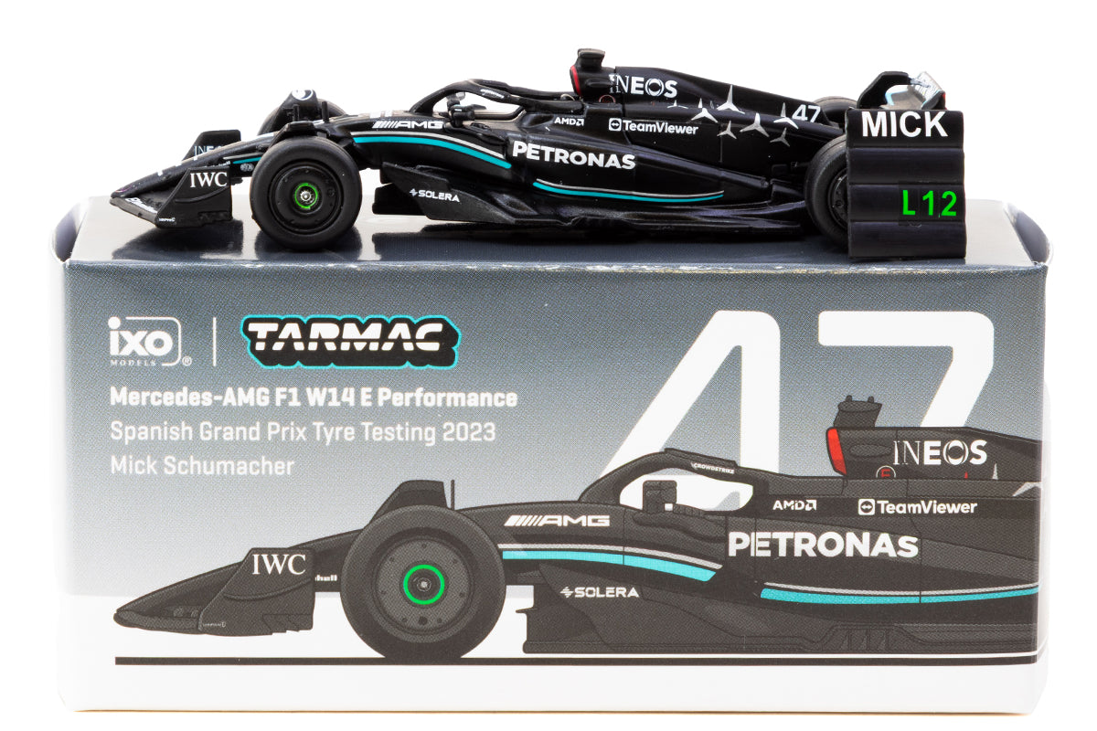Mercedes-AMG F1 W14 E Performance - Spanish Grand Prix Tyre Testing 2023, Mick Schumacher