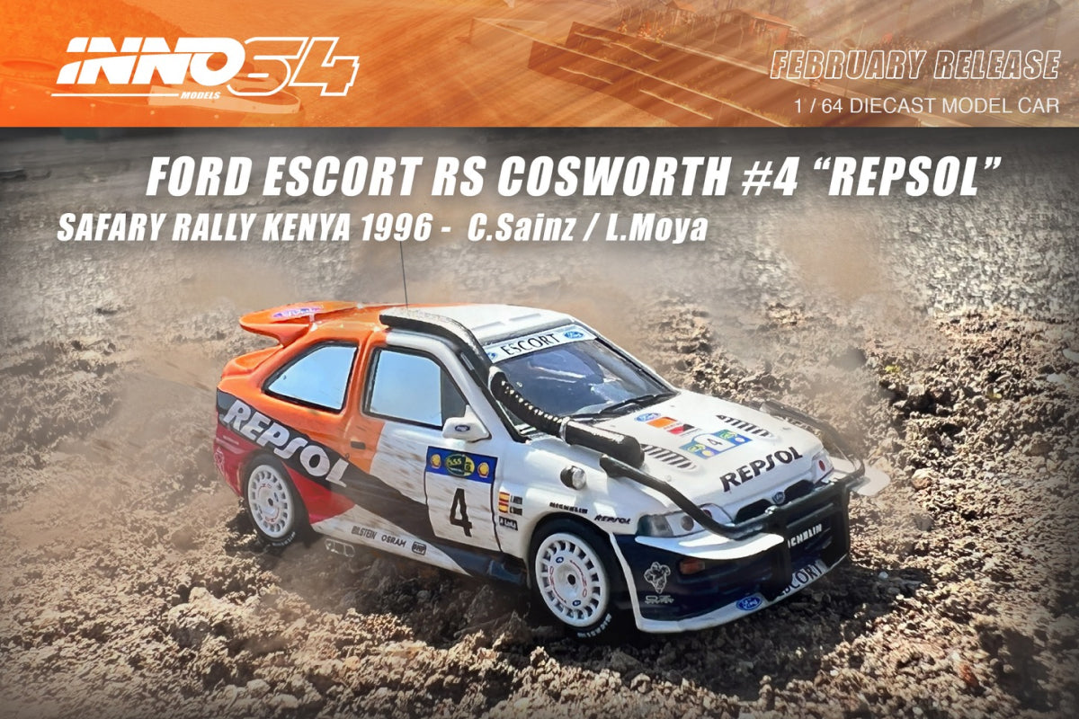 Ford Escort RS Cosworth #4 "Repsol" Safary Rally Kenya 1996