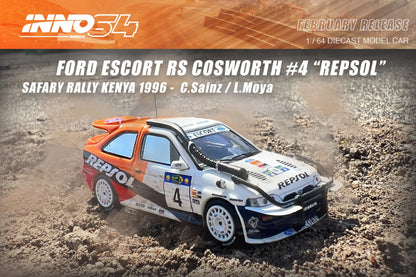 Ford Escort RS Cosworth #4 "Repsol" Safary Rally Kenya 1996