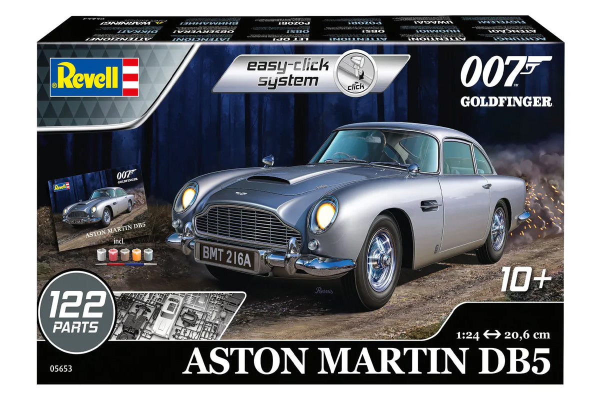 1:24 - James Bond "Goldfinger" / Aston Martin DB5 (Model Kit)