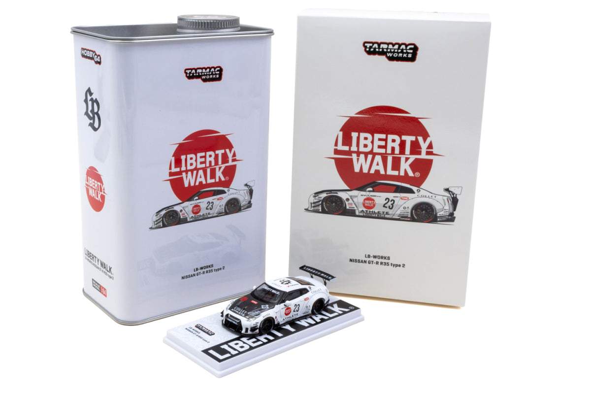 [Pre-Order] LB-WORKS Nissan GT-R R35 type 2 (White)