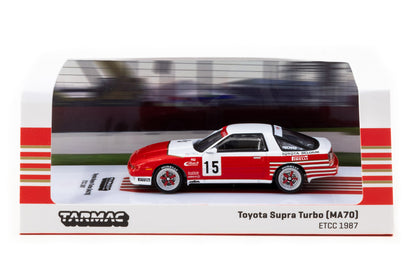 Toyota Supra Turbo (MA70) - ETCC 1987, M. Micangeli / E. Calderari