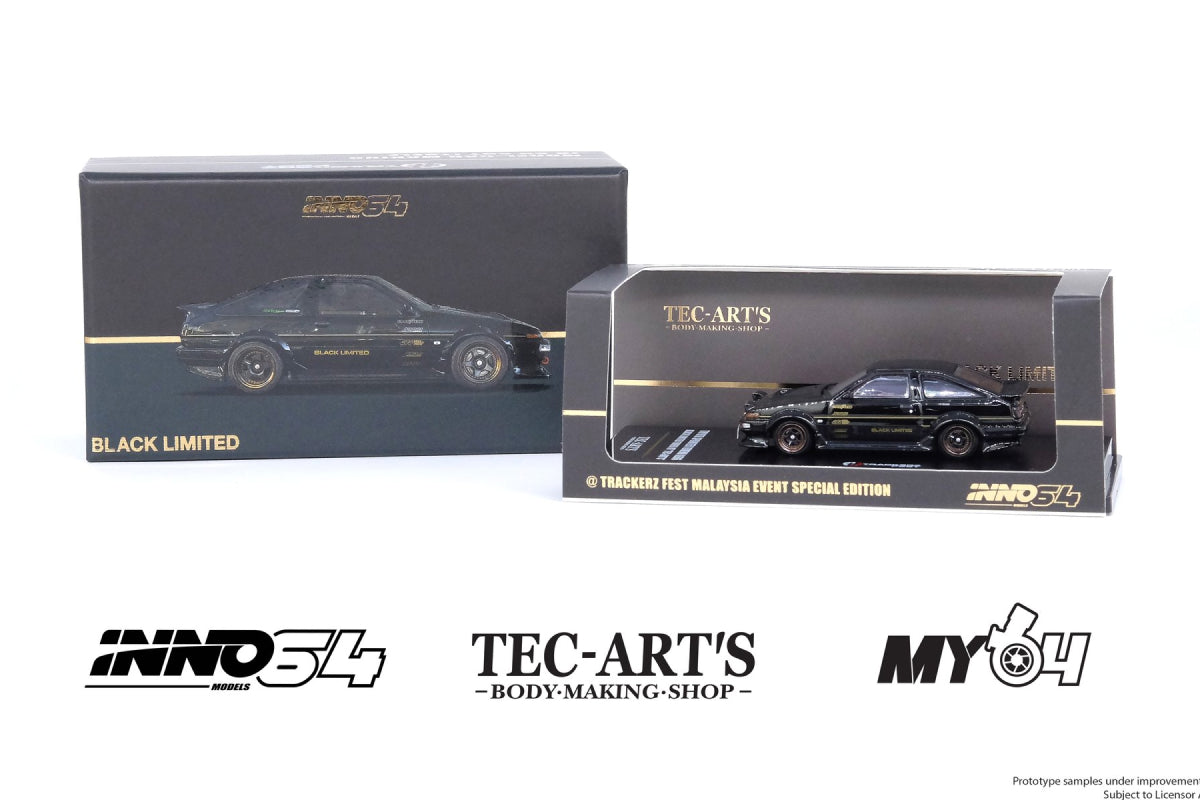 Toyota Sprinter Trueno AE86 "Black Limited" Tuned by TEC-ART'S