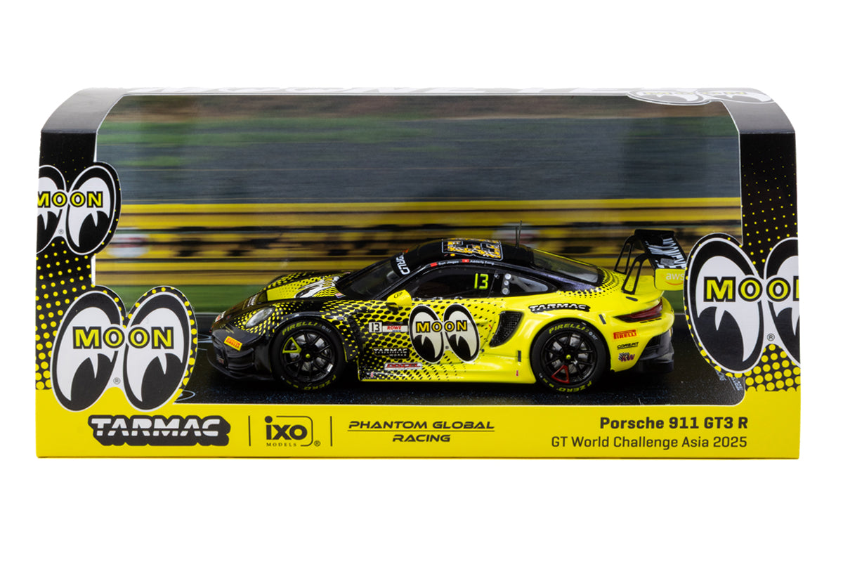 [Pre-Order] 1:43 - Porsche 911 GT3 R - GT World Challenge Asia 2025, Phantom Global Racing, Sun Jingzu / Adderly Fong