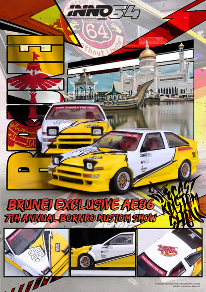 Toyota Sprinter Trueno AE86 - Brunei Diecast Kustom Show 2024