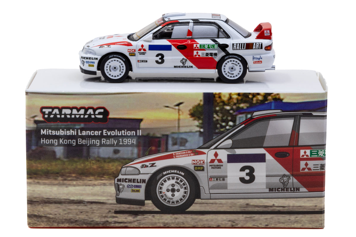 [Pre-Order] Mitsubishi Lancer Evolution II - Hong Kong Beijing Rally 1994, K. Eriksson / S. Parmander