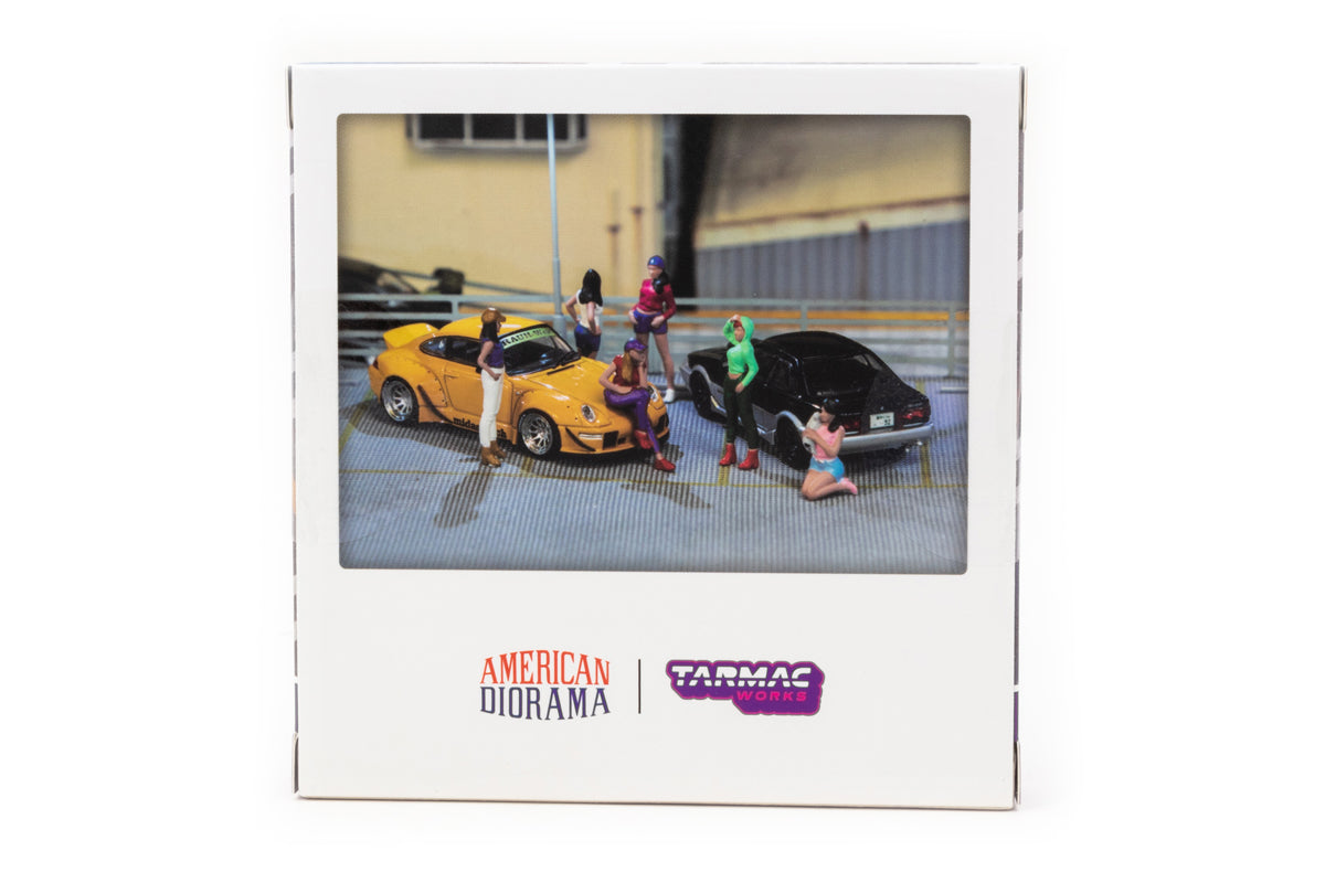 1:64 American Diorama / Tarmac Works - Girls Night Out Figures Set (T64F-008-PU)