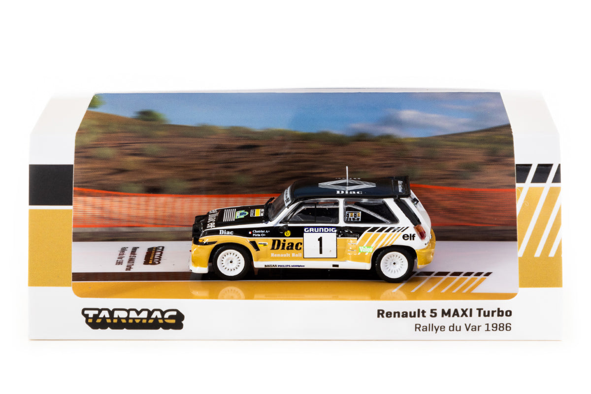 Renault 5 MAXI Turbo, Rallye du Var 1986, François Chatriot / Michel Périn