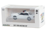 Hot Pursuit 1987-93 Ford Mustang SSP with lights (White)