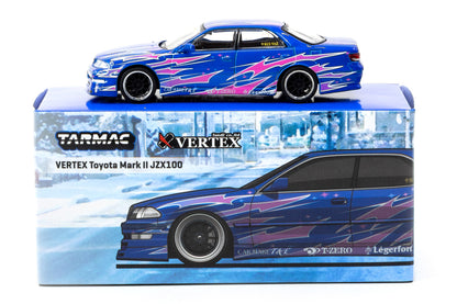 [Pre-Order] VERTEX Toyota Mark II JZX100 (Blue Metallic)