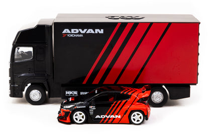Pandem Yaris, with Truck Packaging - ADVAN