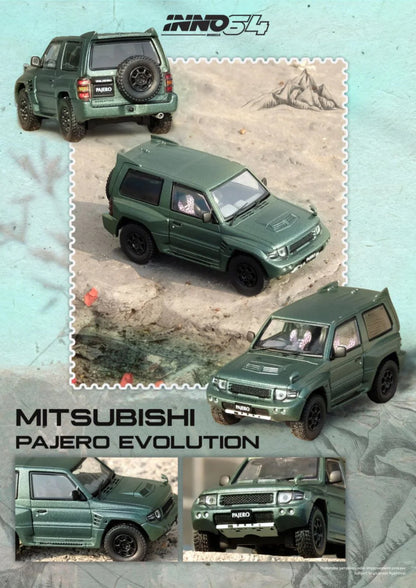 Mitsubishi Pajero Evolution (Satin Green)