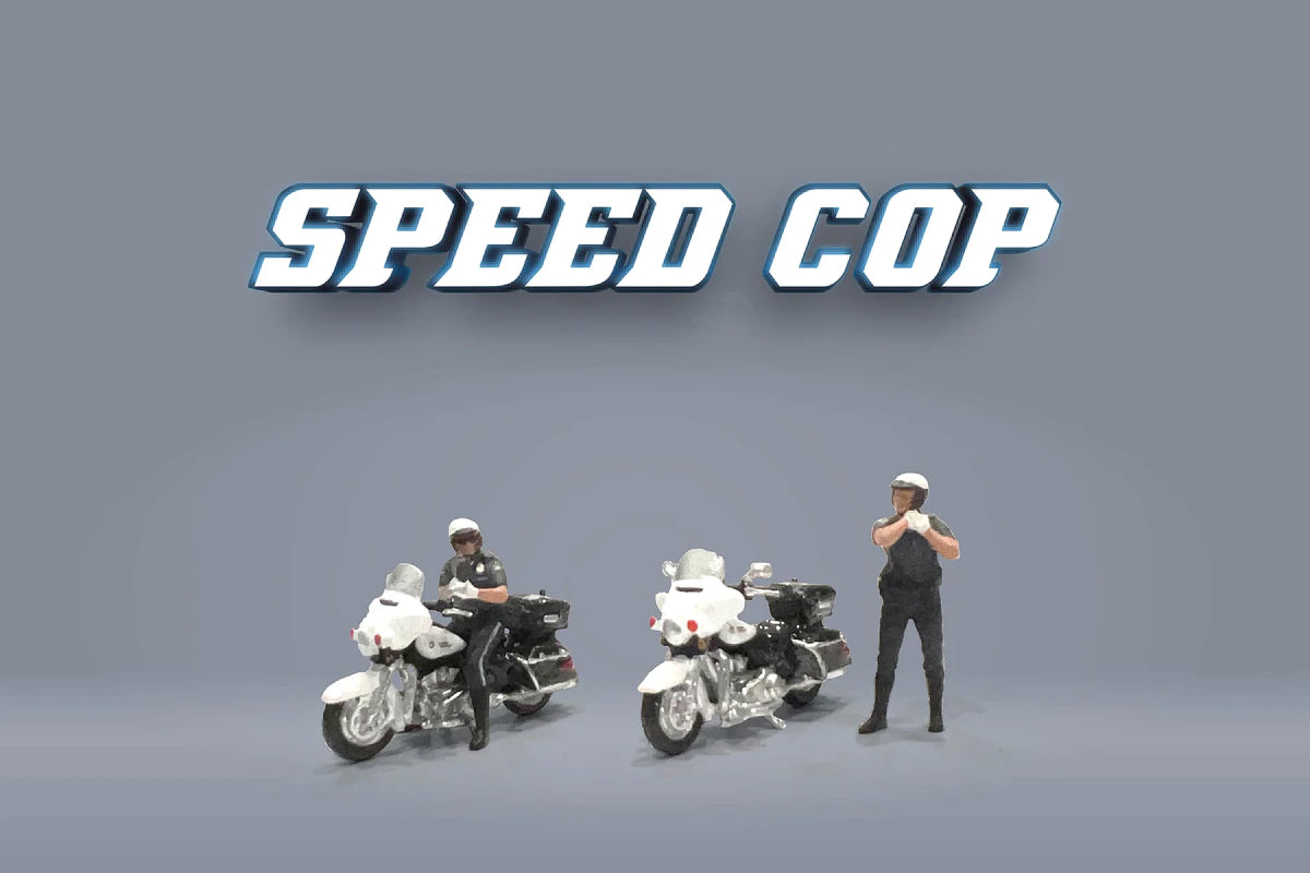 1:64 American Diorama Speed Cop (AD-64530)