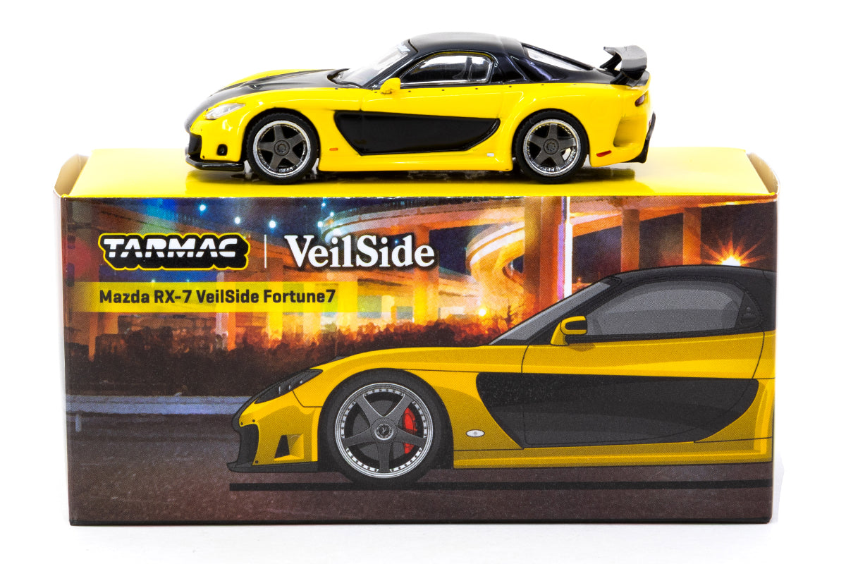 [Pre-Order] Mazda RX-7 VeilSide Fortune7 (Yellow / Black)