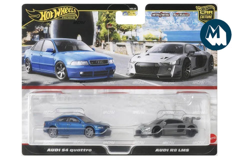 Car Culture Twin Pack - Audi S4 quattro / Audi R8 LMS - Audi