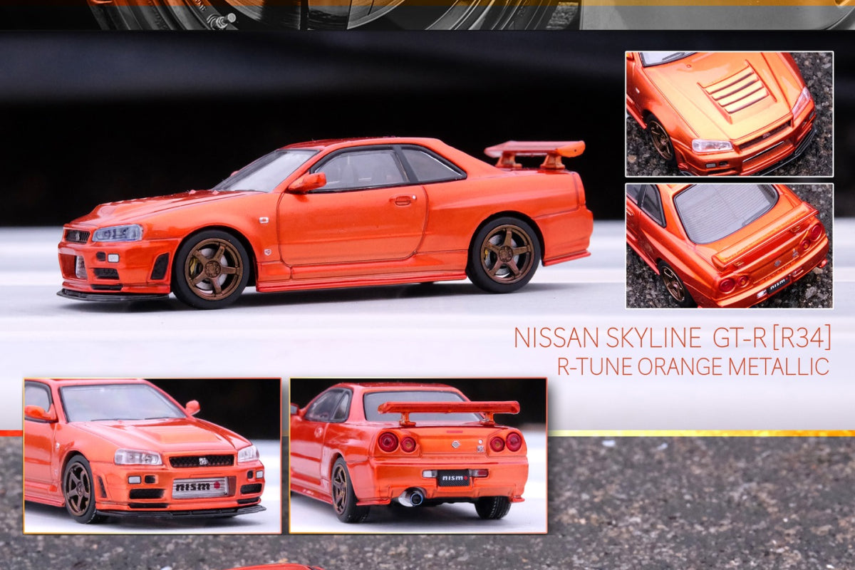 Nissan Skyline GT-R (R34) R-Tune (Orange Metallic)