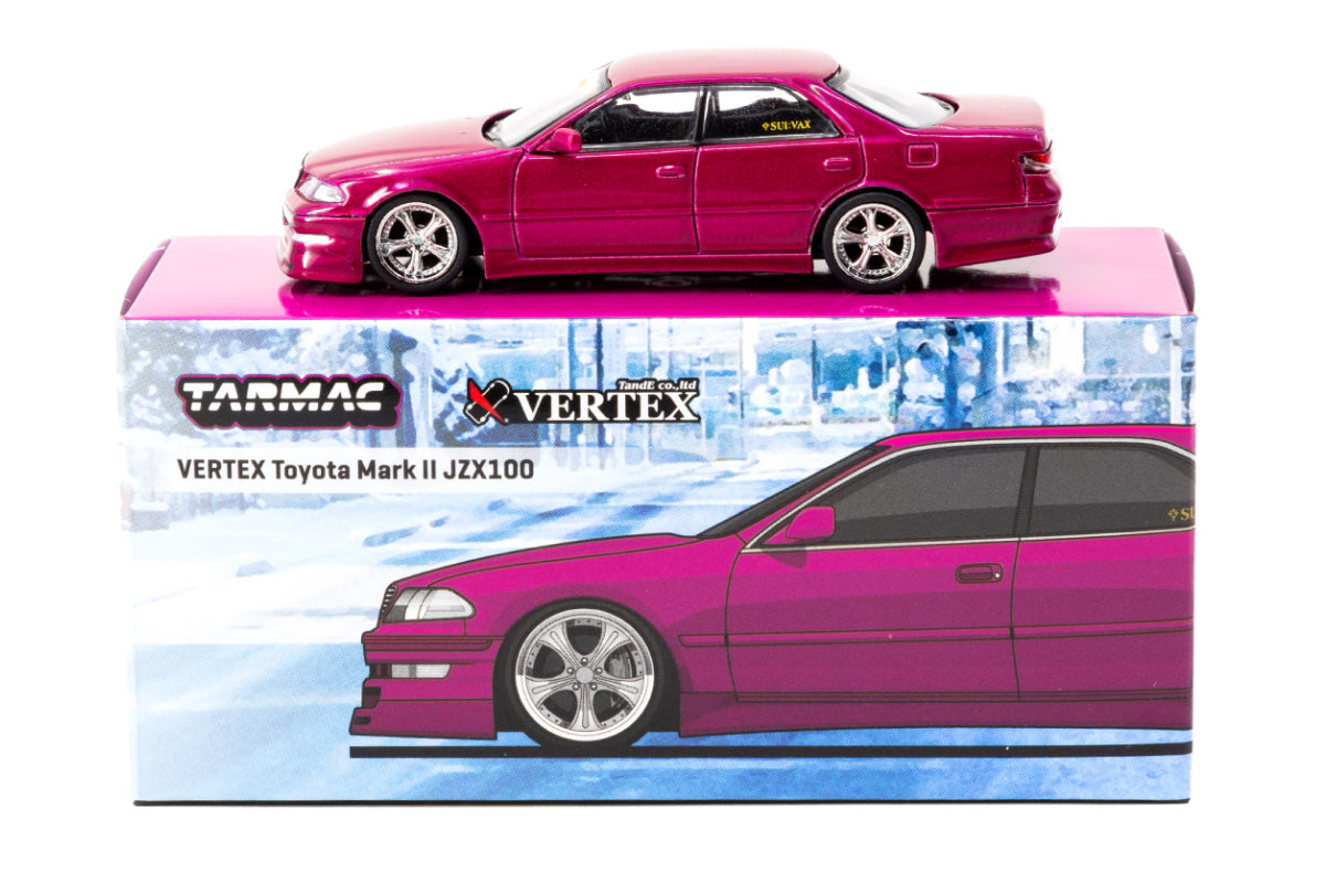 [Pre-Order] VERTEX Toyota Mark II JZX100 (Red Metallic)