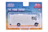 1:64 American Diorama Food Truck - Plain White Truck (AD-70200)