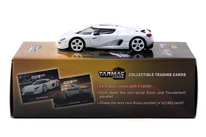 [Pre-Order] Koenigsegg CC850 + Trading Cards (White)