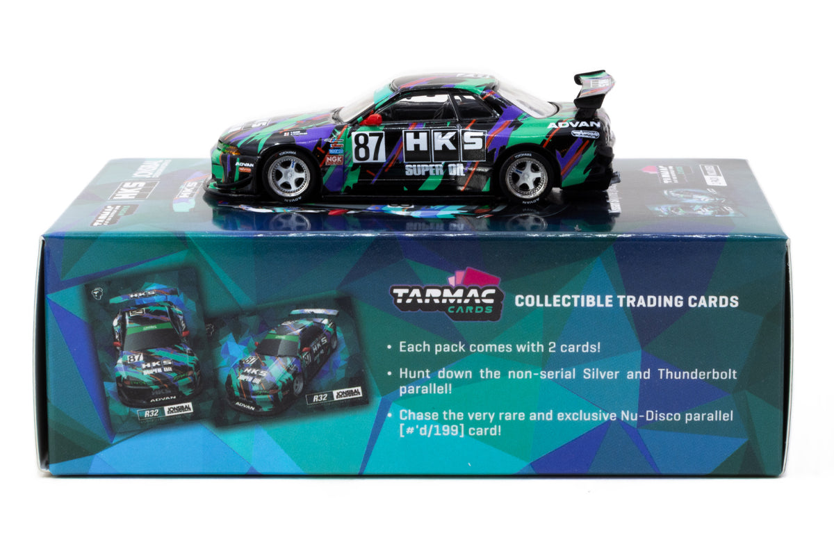 Nissan Skyline (R32) Widebody + Trading Cards - HKS