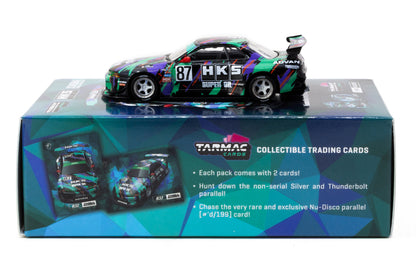 Nissan Skyline (R32) Widebody + Trading Cards - HKS