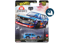 Hot Wheels Car Culture 2025 Mix 7 Ronin Run II / #3 - Mad Mike Mazda RX-3 Wagon (Light Blue)