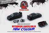 Mitsubishi Lancer Evolution IV with exra wheels and parts (Black)