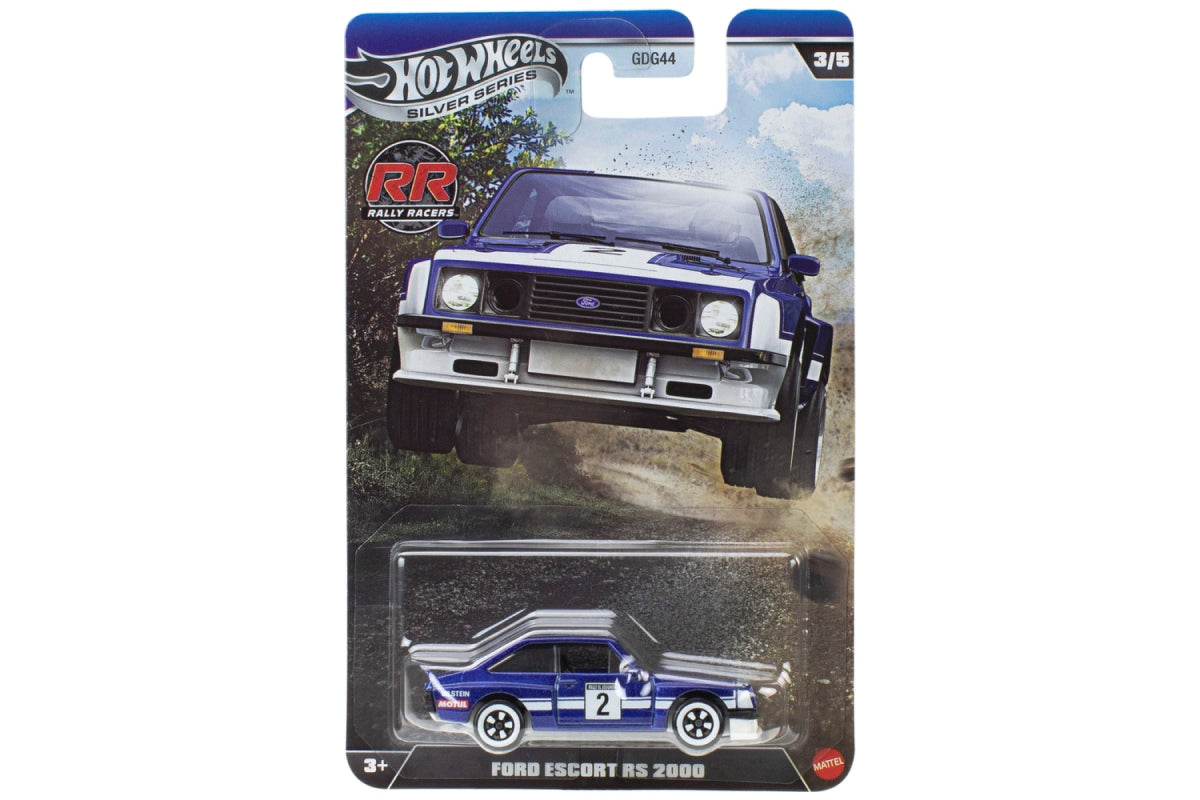 Hot Wheels Rally Racers (2026) / #3 - Ford Escort RS 2000 (Dark Blue Metallic)